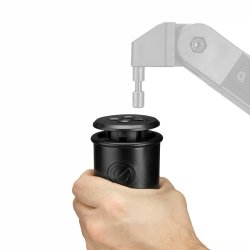 Gravity Pad A 4-Way Pipe and Drape adapter